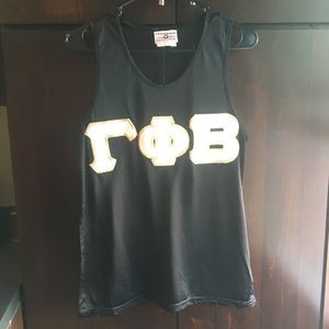 Gamma Phi Beta letters jersey